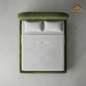 Desert Pearl Luxury Bed UAE | Premium King Size Upholstered Bed in Dubai – Ansary Furniture