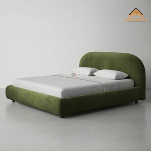 Desert Pearl Luxury Bed UAE | Premium King Size Upholstered Bed in Dubai – Ansary Furniture