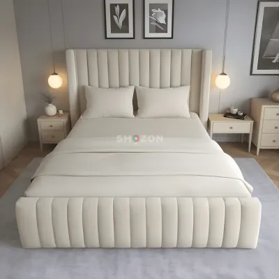 Majestic Wingback Platform Bed frame
