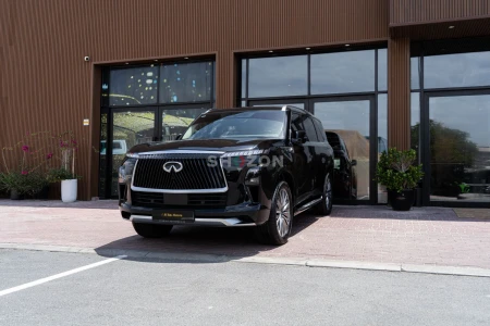 2025 Infiniti QX80 Sensory | GCC Specs with Warranty and Service till 2030 | 8-seaters | Super Clean