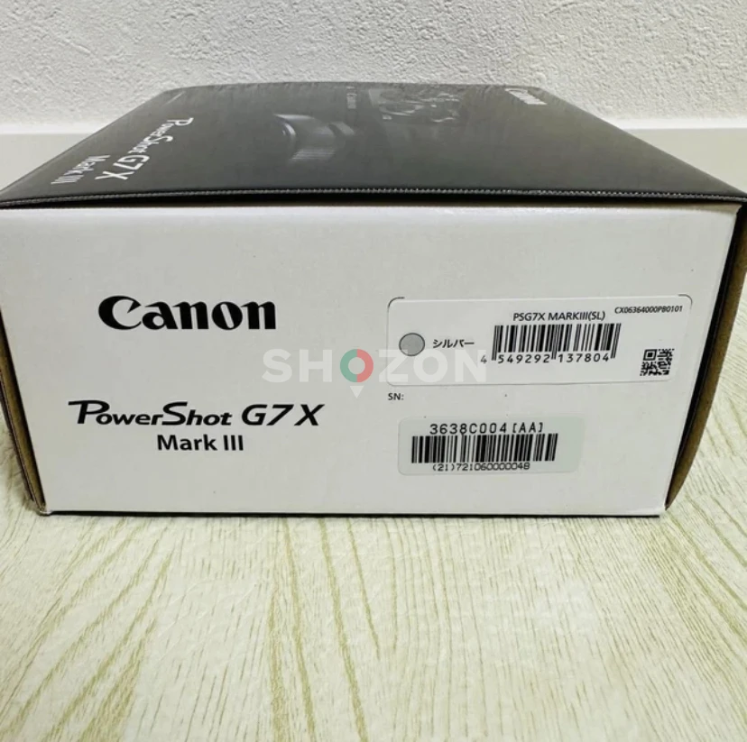 Canon Powershot  GX7 MARK III MIRRORLESS  CAMERA + ACCESSORIES NEW SEALED INSIDE BOX.