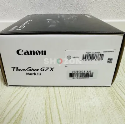 Canon Powershot  GX7 MARK III MIRRORLESS  CAMERA + ACCESSORIES NEW SEALED INSIDE BOX.