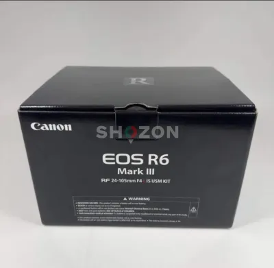 New Sealed Canon EOS R6 Mark III Mirrorless Digital Camera.