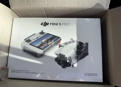 New Sealed DJI Mini 5 Pro Flymore combo with DJI RC-N3 Remote Controller ×1