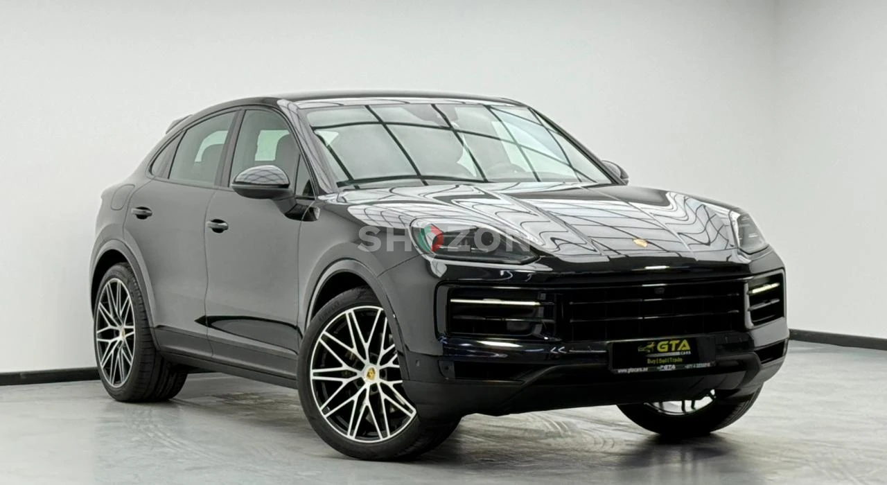 2024 Porsche Cayenne Coupe, 2027 Porsche Warranty, Full Porsche Service History, Very Low Km, GCC