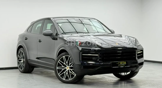 2024 Porsche Cayenne Coupe, 2027 Porsche Warranty, Full Porsche Service History, Very Low Km, GCC