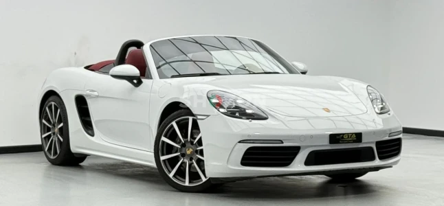 2023 Porsche 718 Boxster, Warranty, Full Porsche Service History, Excellent Condition, GCC