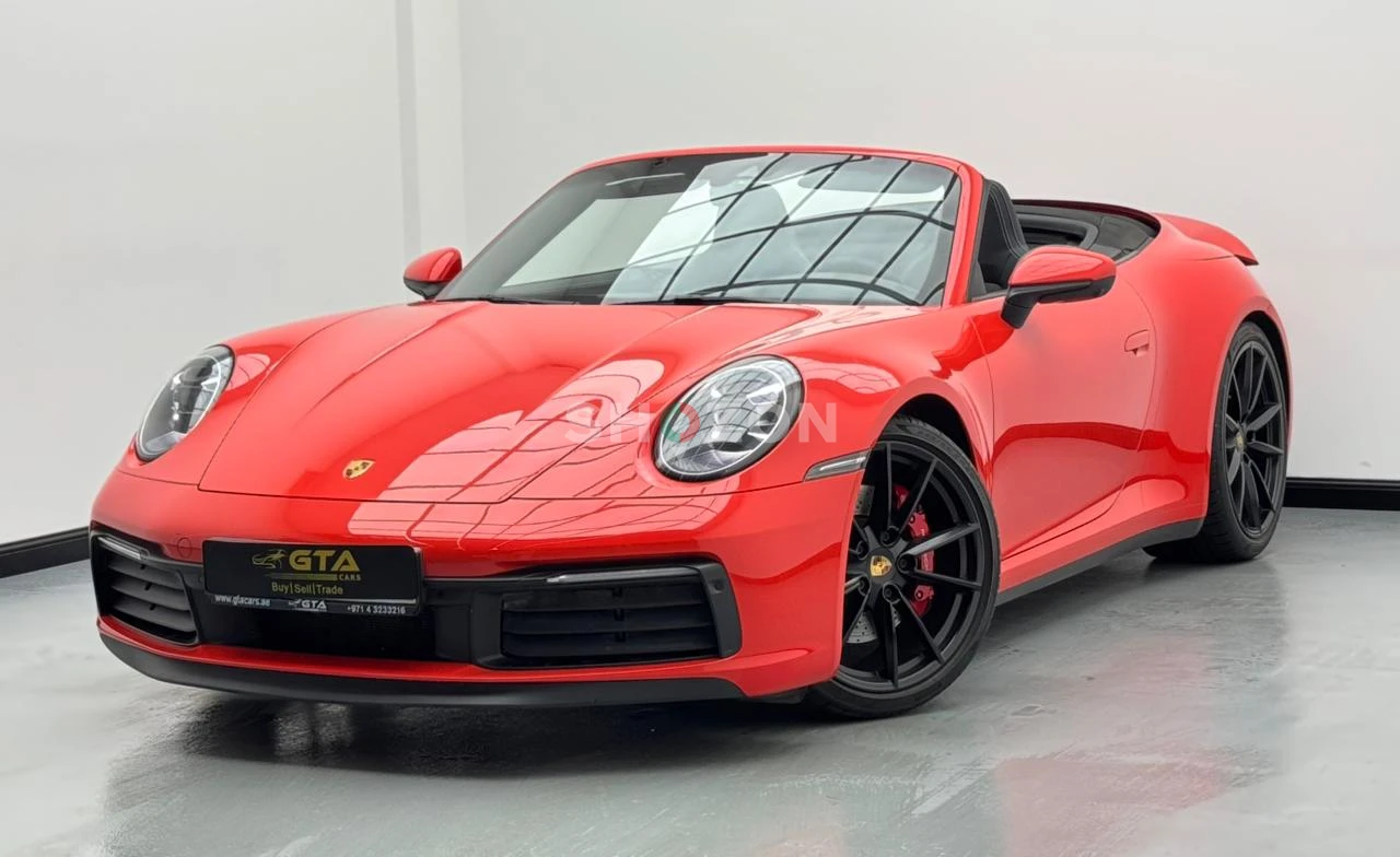 2020 Porsche 911 Carrera4S Convertible, JAN 2027 Porsche Warranty, Full Porsche Service History, GCC