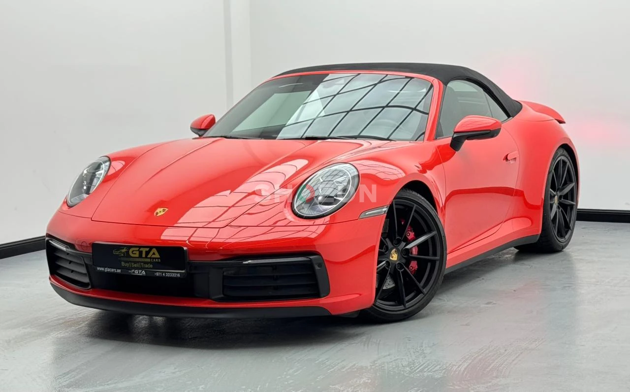 2020 Porsche 911 Carrera4S Convertible, JAN 2027 Porsche Warranty, Full Porsche Service History, GCC