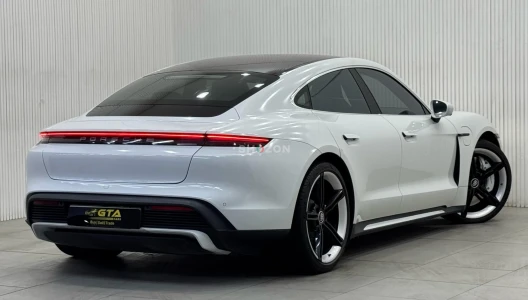 2021 Porsche Taycan Turbo, 1 Year Warranty, Full Agency Service History, GCC