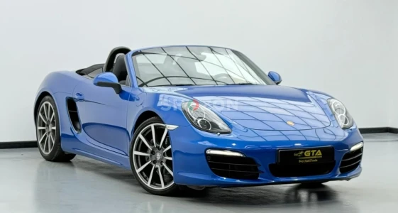 2015 Porsche Boxster, 2026 Porsche Warranty, Full Porsche Service History, Excellent Condition, GCC