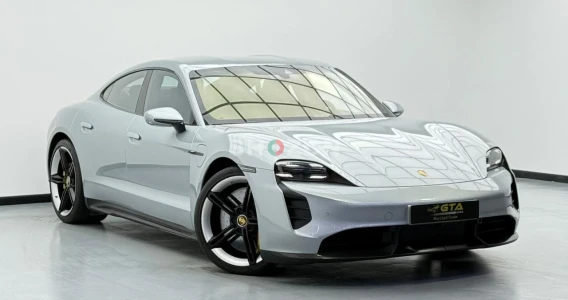 2021 Porsche Taycan Turbo S, 2027 Porsche Warranty, Full Porsche Service History, Very Low Km, GCC