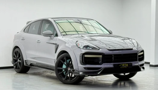 2020 Porsche Cayenne Turbo With Mansory Kit, One Year Unlimited KM Warranty,Full Service History, GCC