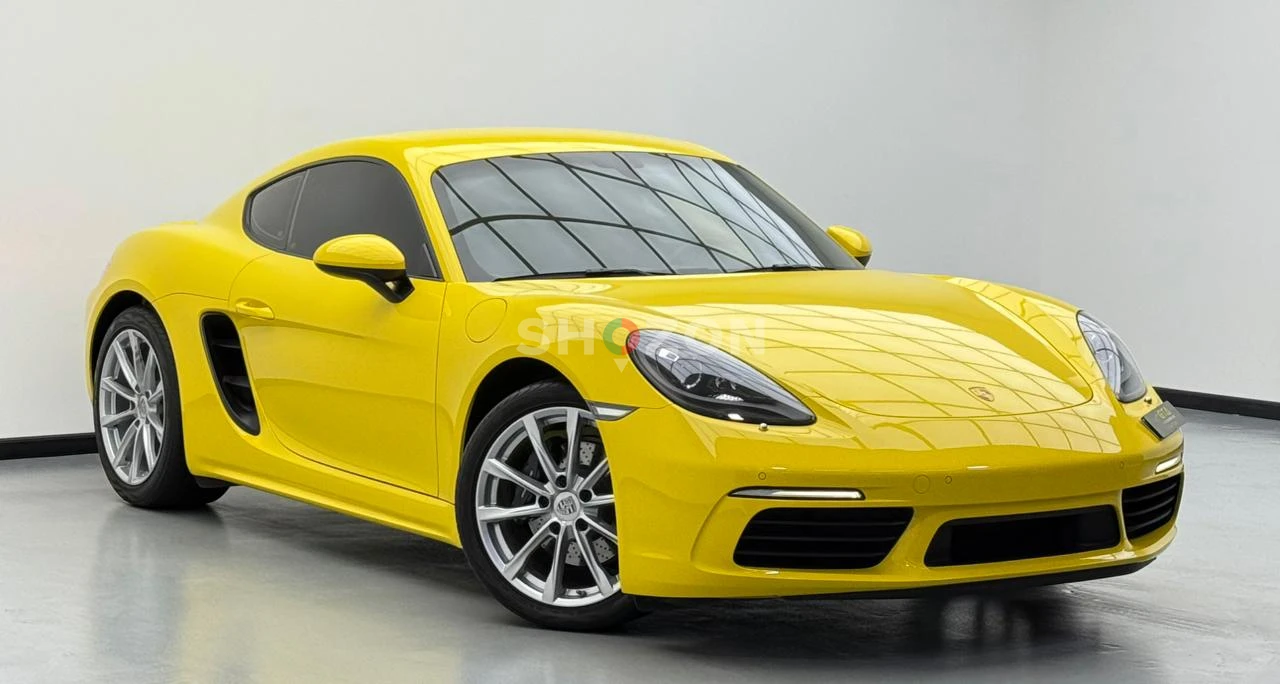 2024 Porsche 718 Cayman, AL NABOODAH Warranty , Full Service History ,Excellent Condition , GCC
