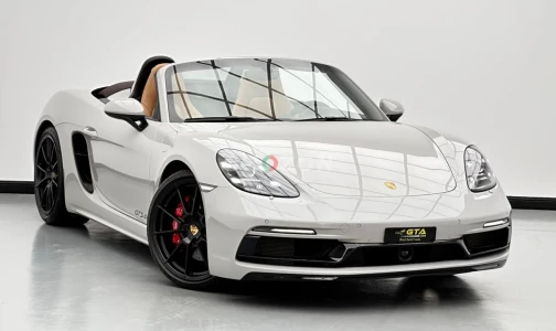 2023 Porsche 718 Boxster GTS 4.0 Cabriolet, April2027 Porsche Warranty, Porsche Full Service History, GCC