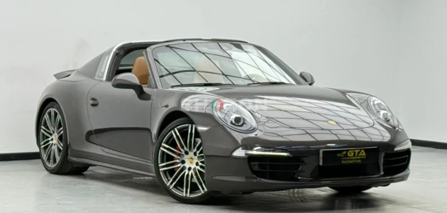 2015 Porsche 911 Targa 4S ,Porsche Service History ,Excellent Condition ,GCC