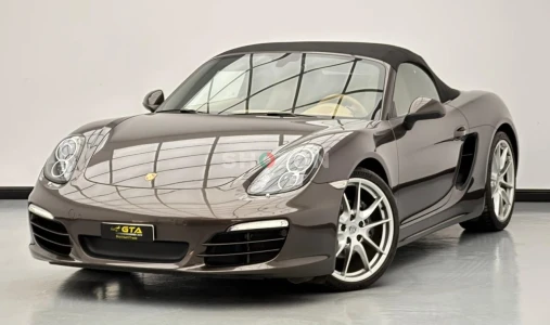 2013 Porsche Boxster Cabriolet, Super Clean, Excellent Condition