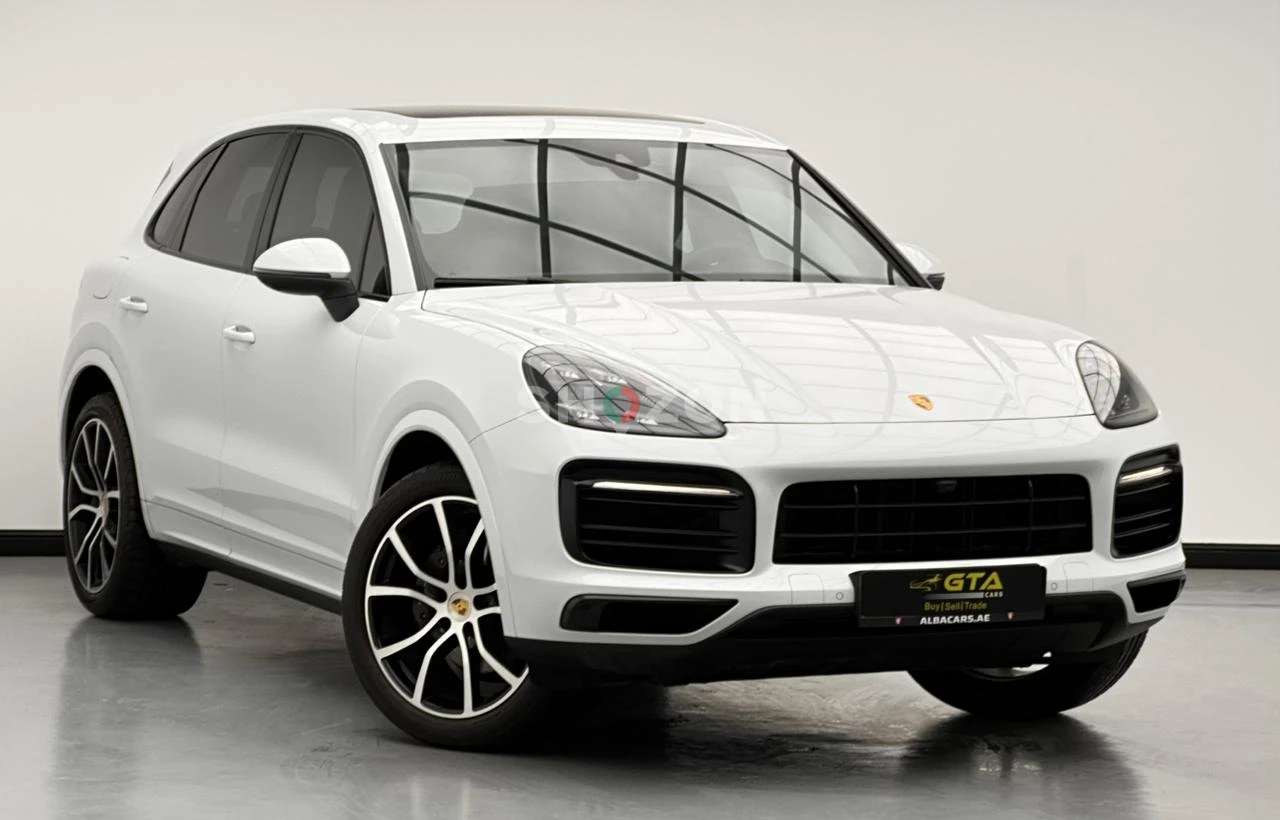 2022 Porsche Cayenne Platinum Edition, One Year Warranty Unlimited, Porsche Full Service History, Excellent Condition, GCC