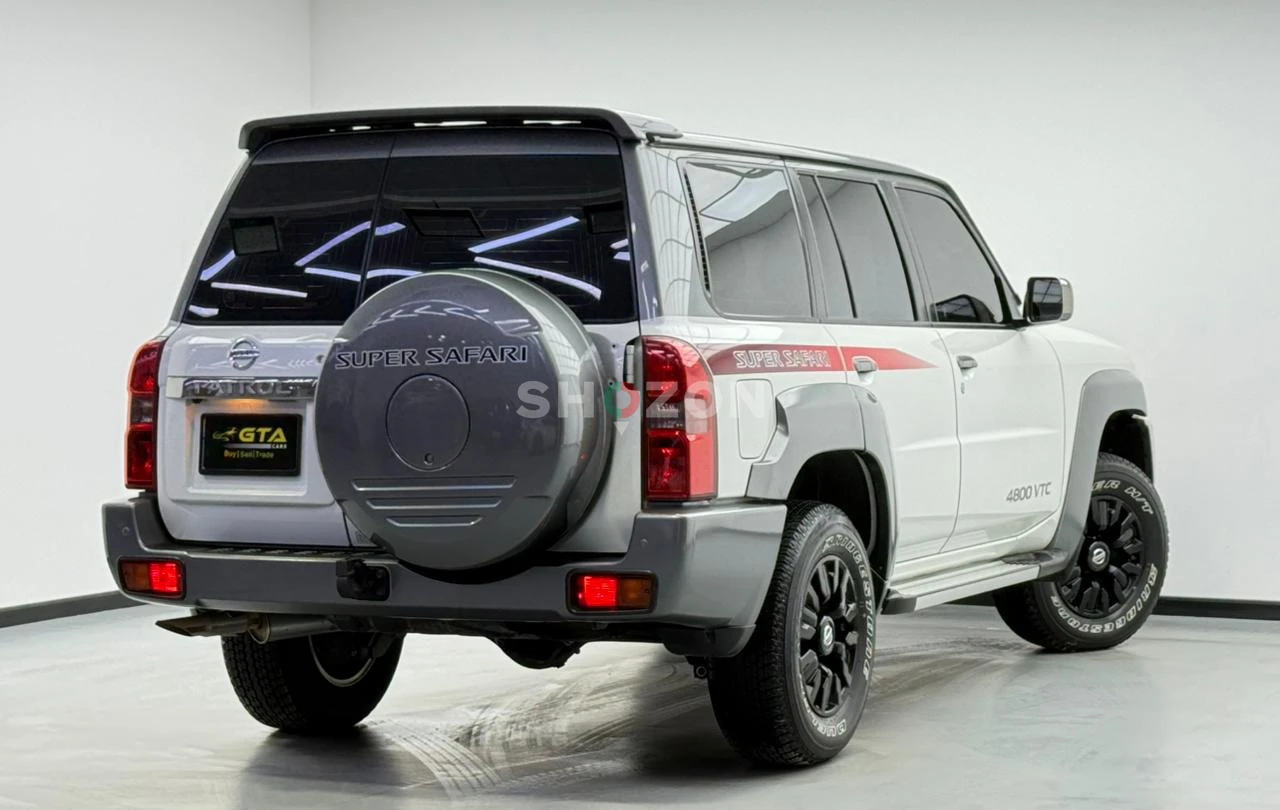 2019 Nissan Patrol Super Safari 4800 VTC, Warranty, Full Service History, Excellent Condition, GCC