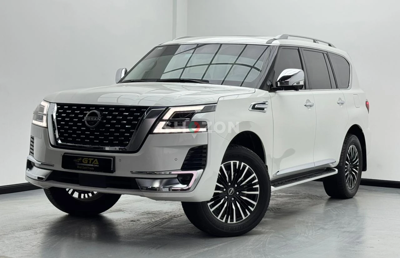 2023 Nissan Patrol SE Platinum, 2028 Nissan Warranty, 2026 Nissan Service Package, 7 Seater, GCC