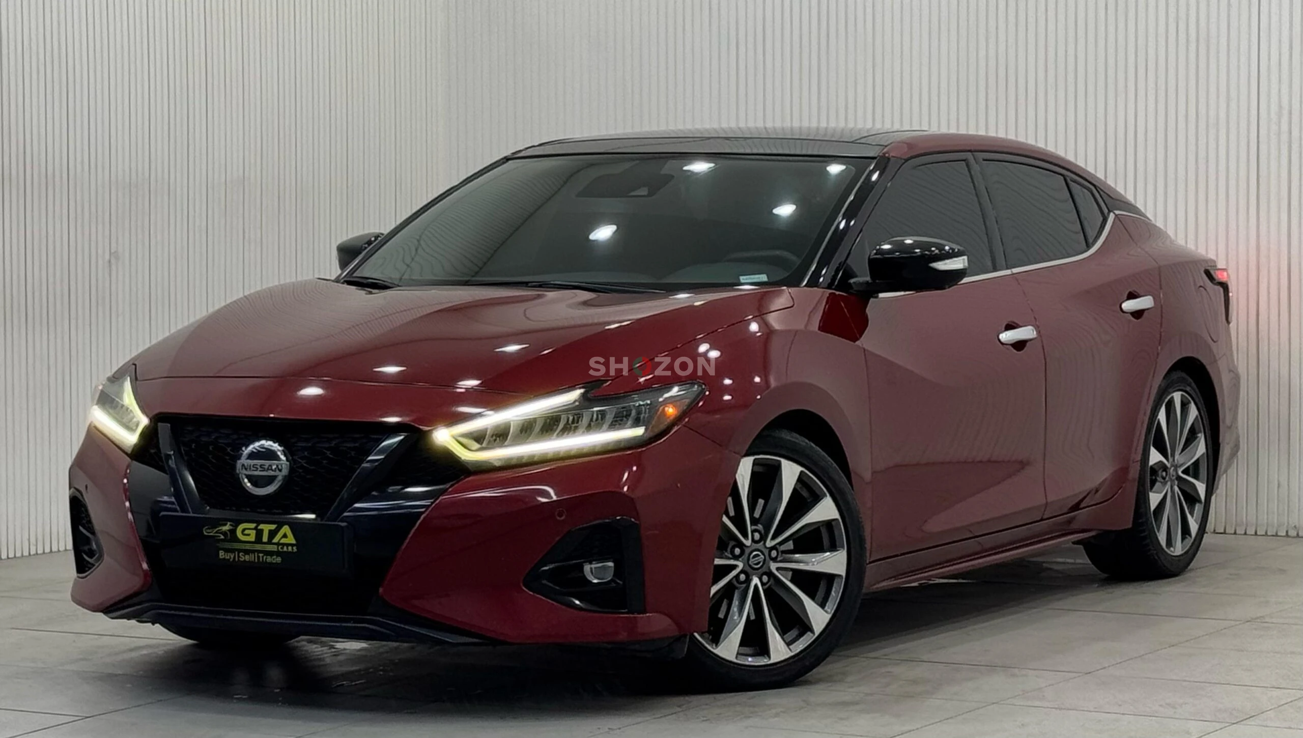 2022 Nissan Maxima SR, Jan 2027 Nissan Warranty, Full Nissan Service History, Low Kms, GCC