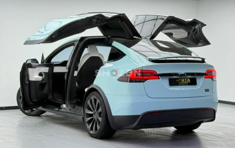 2023 Tesla Model X ,Tesla Warranty Battery&Drive Unit Warranty+Full Service History ,GCC