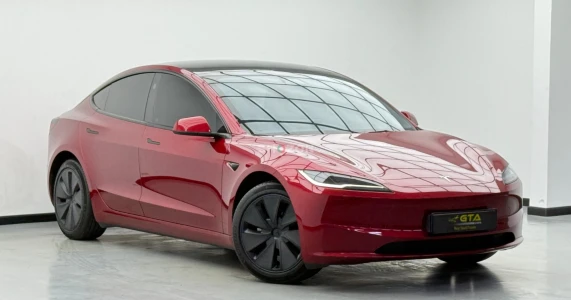 2024 Tesla Model 3,Feb/2028 Agency Warranty ,Agency Full Service History, GCC