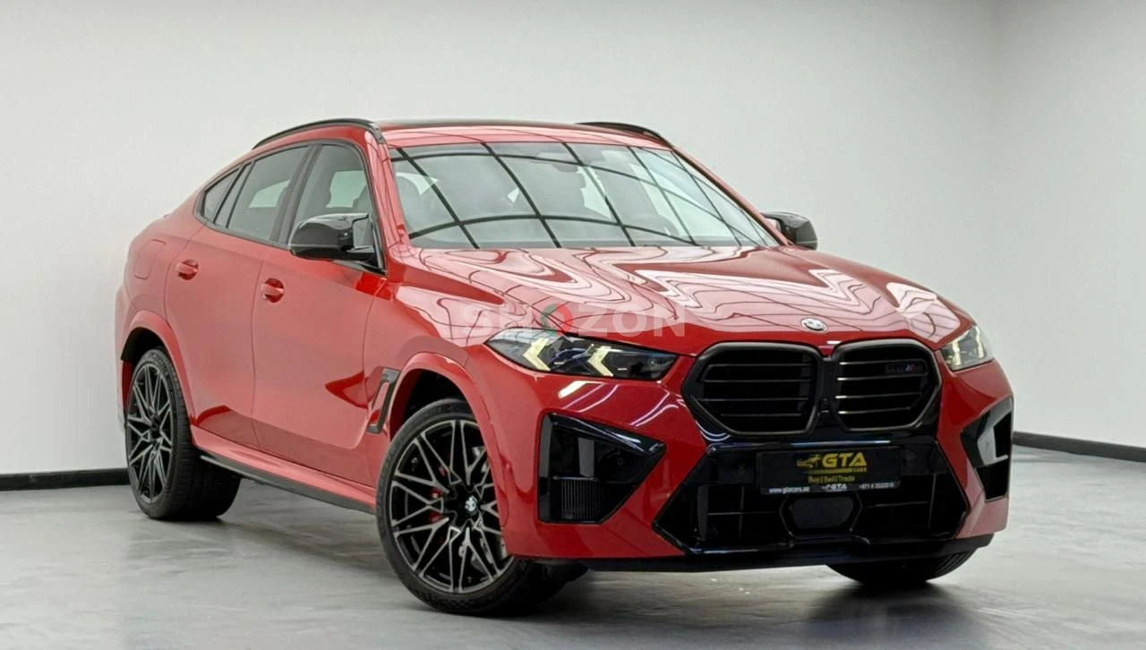 2025 BMW X6M Competition, 2029 BMW Warranty + Service Pack, Full BMW Service History, Low Km, GCC