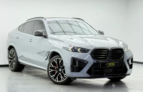 2024 BMW X6 M Competition, 2028 Warranty & Service Package, Full Service History, GCC