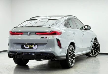 2024 BMW X6 M Competition, 2028 Warranty & Service Package, Full Service History, GCC