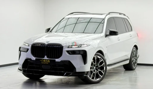 2025 BMW X7 xDrive40i M-Sport, 2030 BMW Warranty + Service Pack, Very Low Km, Fully Loaded, GCC