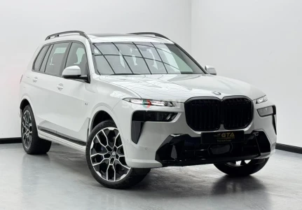 2025 BMW X7 xDrive40i M-Sport Pro, 2030 BMW Warranty, 2030 BMW Service Contract, GCC
