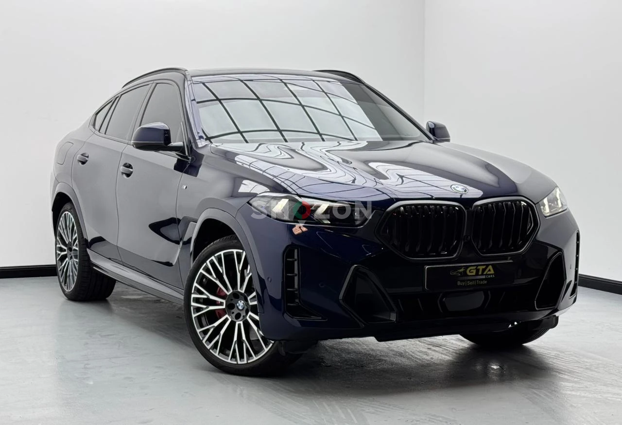 2025 BMW X6 xDrive40i M-Sport, 2029 BMW Warranty and Service Pack, BMW Service History, GCC