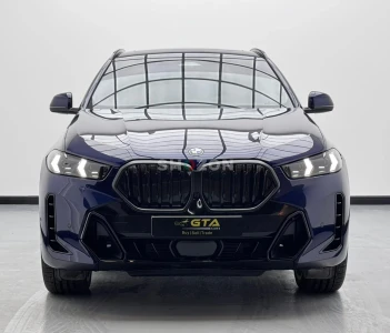 2025 BMW X6 xDrive40i M-Sport, 2029 BMW Warranty and Service Pack, BMW Service History, GCC