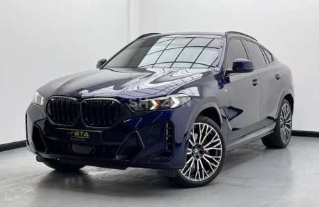 2025 BMW X6 xDrive40i M-Sport, 2029 BMW Warranty and Service Pack, BMW Service History, GCC