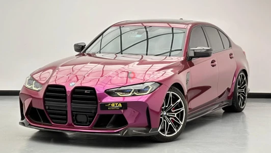 2021 BMW M3 Competition, 03/2026 BMW Warranty, BMW Full Service History, Excellent Condition, GCC