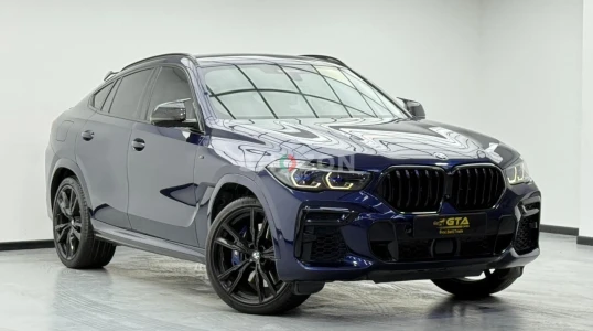2022 BMW X6 M50i,Warranty ,Full BMW Service History, GCC