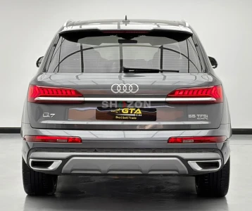 2022 Audi Q7 55 TFSI Quattro S-Line, 1 Year Warranty Unlimited KM, Service History, GCC