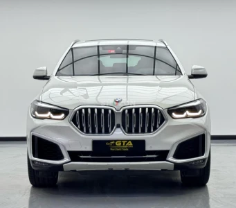 2021 BMW X6 xDrive40i M-Sport, 2026 BMW Warranty + Service Package, BMW Full Service History, GCC