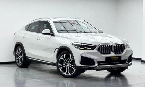 2021 BMW X6 xDrive40i M-Sport, 2026 BMW Warranty + Service Package, BMW Full Service History, GCC