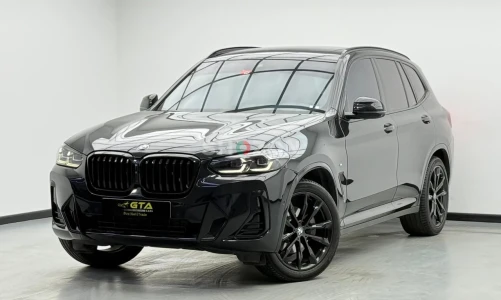 2022 BMW X3 xDrive 30i M Sport, BMW Warranty+Service Contract+Full Service History, GCC
