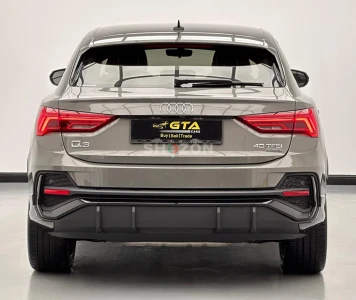 2023 Audi Q3 Sportback 40TFSI Quattro S-Line Black Edition, Nov/2027 Audi Warranty + Service Contract, Audi Full Service History, GCC