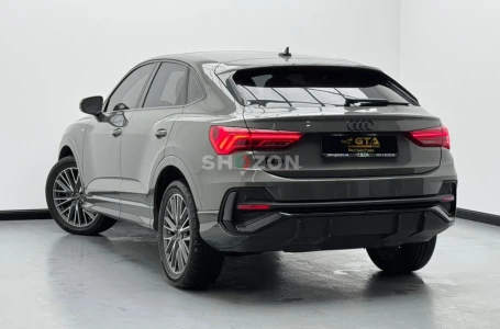 2025 Audi Q3 S-line Sportback, Black edition, 2028 Audi Warranty, 2030 Service Pack, GCC