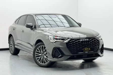 2025 Audi Q3 S-line Sportback, Black edition, 2028 Audi Warranty, 2030 Service Pack, GCC