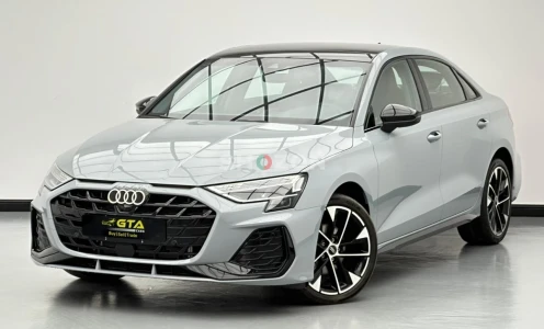 2025 Audi A3L S-Line, 3 Year Warranty Unlimited, Excellent Condition