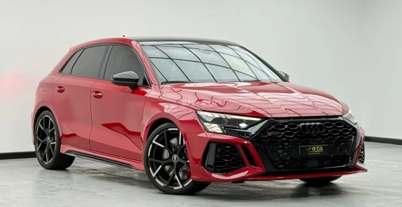 2024 Audi RS3 Sportback, 2028 Audi Warranty + Service Pack, Very Low Km, Excellent Condition, GCC