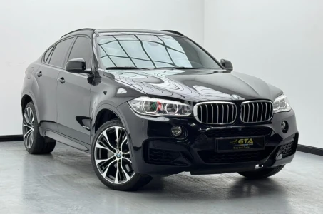 2018 BMW X6 xDrive50i M-Sport, 2028 BMW Service Contract, BMW Service History, GCC