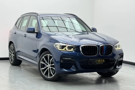 2020 BMW X3 xDrive30i, Well Loaded, 1 Year Warranty, Agency Full Service History, GCC