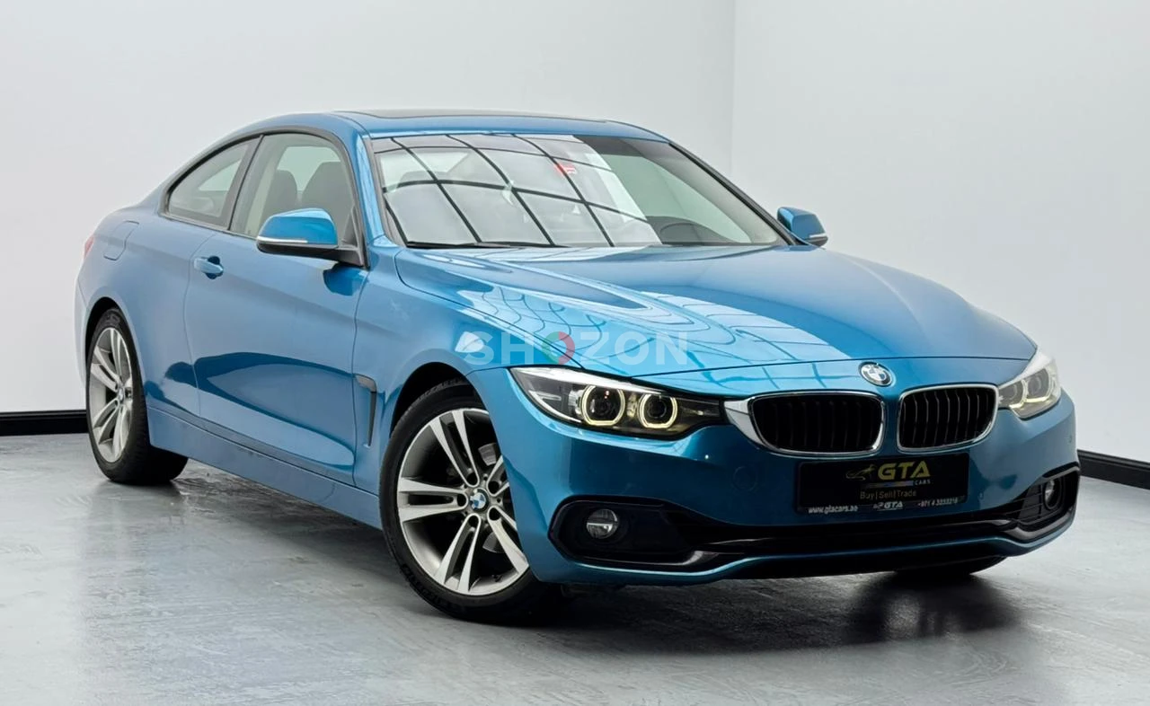 2019 BMW 420i, Full Service History, 1 Year Warranty, GCC