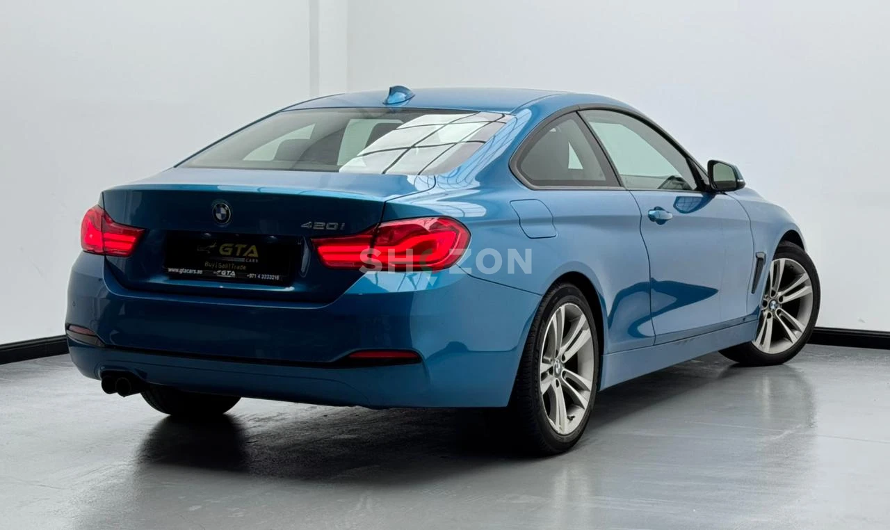 2019 BMW 420i, Full Service History, 1 Year Warranty, GCC